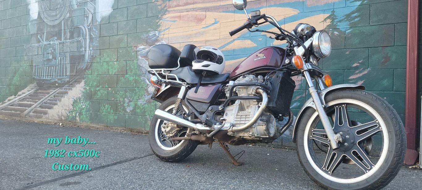 RE-BUILT 1982 CX500 C